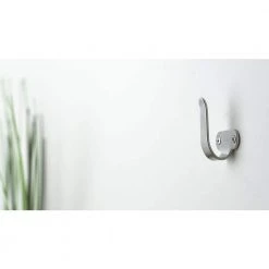 2-3/16 in. (56 mm) Stainless Steel Utility Hook by Richelieu Hardware 9 2-3/16 in. (56 mm) Stainless Steel Utility Hook by Richelieu Hardware -Storage Concepts Sales Store stainless steel richelieu hardware hooks bp75715170 1f 1000