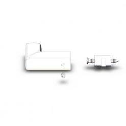 1-1/4 in. (32 mm) Stainless Steel Contemporary Wall Mount Hook by Richelieu Hardware -Storage Concepts Sales Store stainless steel richelieu hardware hooks rh1483011170 76 1000