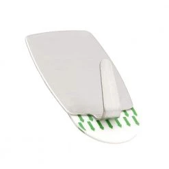 1-3/4 in. (45 mm) Stainless Steel Adhesive Wall Hook by Richelieu Hardware