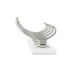 23-7/8 in. (606 mm) White and Brushed Nickel Transitional Hook Rack by Richelieu Hardware -Storage Concepts Sales Store white brushed nickel richelieu hardware hooks t0010210195 4f 1000