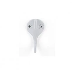 2 in. (50 mm) White Utility Wall Mount Hook (4-Pack) by Richelieu Hardware -Storage Concepts Sales Store white richelieu hardware hooks bp7440130 4f 1000