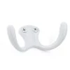 1-3/8 in. (34 mm) White Double Utility Wall Mount Hook by Richelieu Hardware 1 1-3/8 in. (34 mm) White Double Utility Wall Mount Hook by Richelieu Hardware -Storage Concepts Sales Store white richelieu hardware hooks bp7690130 64 1000