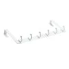 20 in. (508 mm) White Utility 22-lb. Over the Door Hook Rack by Richelieu Hardware -Storage Concepts Sales Store white richelieu hardware hooks t1790130 64 1000