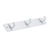 9-1/8 in. (232 mm) White Utility Hook Rack by Richelieu Hardware -Storage Concepts Sales Store white richelieu hardware hooks t562030 64 1000