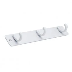 9-1/8 in. (232 mm) White Utility Hook Rack by Richelieu Hardware