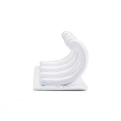 12-1/2 in. (319 mm) White Utility Hook Rack by Richelieu Hardware -Storage Concepts Sales Store white richelieu hardware hooks t562130 1f 1000