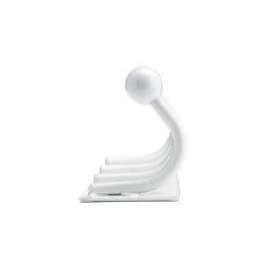 12-5/8 in. (320 mm) White Utility Hook Rack by Richelieu Hardware -Storage Concepts Sales Store white richelieu hardware hooks t7054930 4f 1000