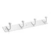 12-5/8 in. (320 mm) White Utility Hook Rack by Richelieu Hardware -Storage Concepts Sales Store white richelieu hardware hooks t7054930 64 1000