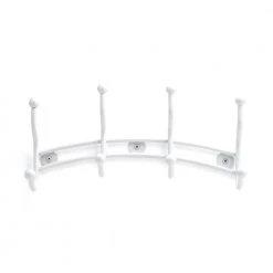 12-5/8 in. (320 mm) White Utility Hook Rack by Richelieu Hardware -Storage Concepts Sales Store white richelieu hardware hooks t9930130 4f 1000